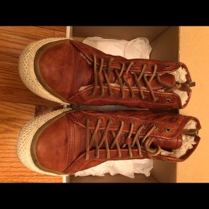 Gently used Frye Greene High Back Zip sneaker